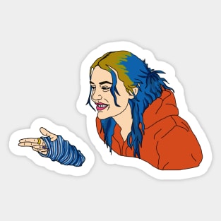 Clementine Sticker